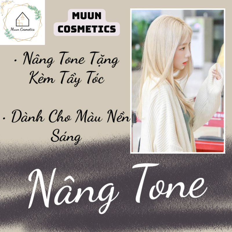 Thuốc Nhuộm Nâng Tone Tóc Giúp Nhuộm Màu Sáng