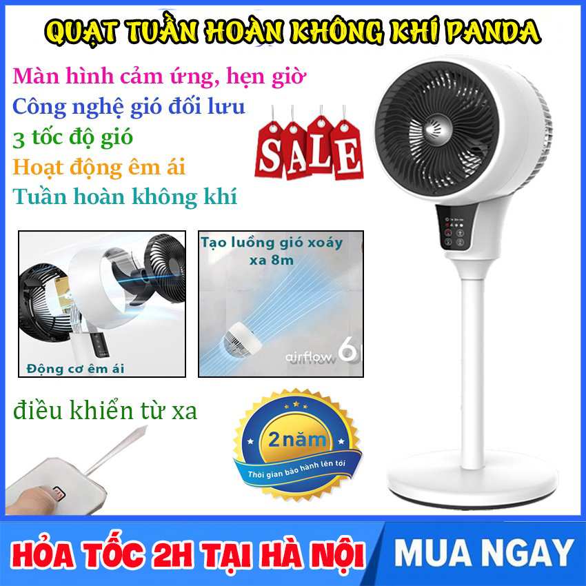 Quạt lưu thông không khí - quạt đối lưu - quạt cây đứng thông minh cao cấp - quạt điện tuần hoàn không khí để bàn văn phòng siêu mát