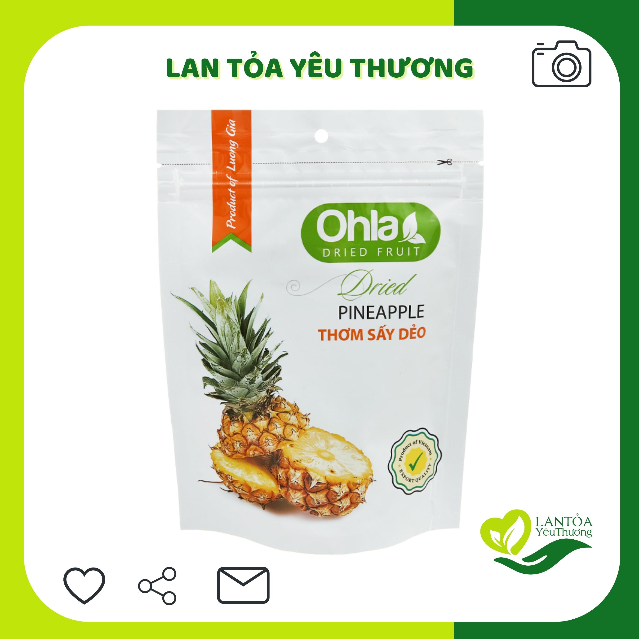 Thơm sấy dẻo ohla 100g