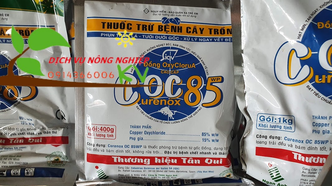 ĐỒNG OXY CLORUA COC 85 500GR NGÂN ANH ( THƯƠNG HIỆU TÂN QUY)