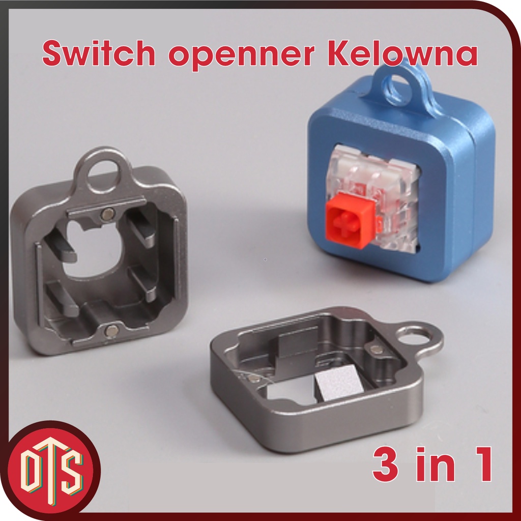 Dụng cụ mở switch 3in1 2in1 CNC | Kelowna nhôm nguyên khối CNC | Switch opener dành cho bàn phím cơ | DoubleT store