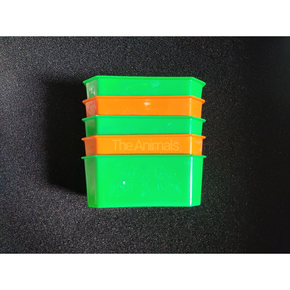 [HCM][Set 5 cái] Máng ăn máng uống cho chim gà vẹt (12x5cm)