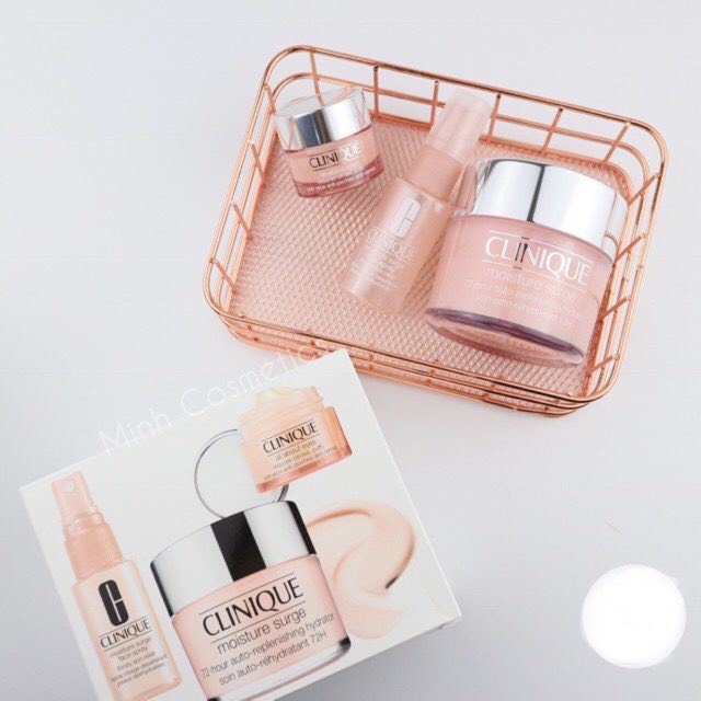 Set kem dưỡng ẩm clinique moisture surge 100h- hour