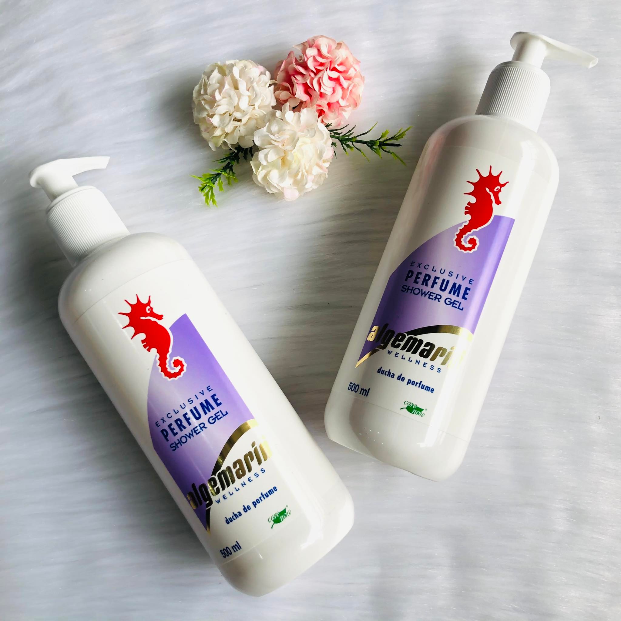 Sữa tắm cá ngựa hàng đức có vòi 600ml
