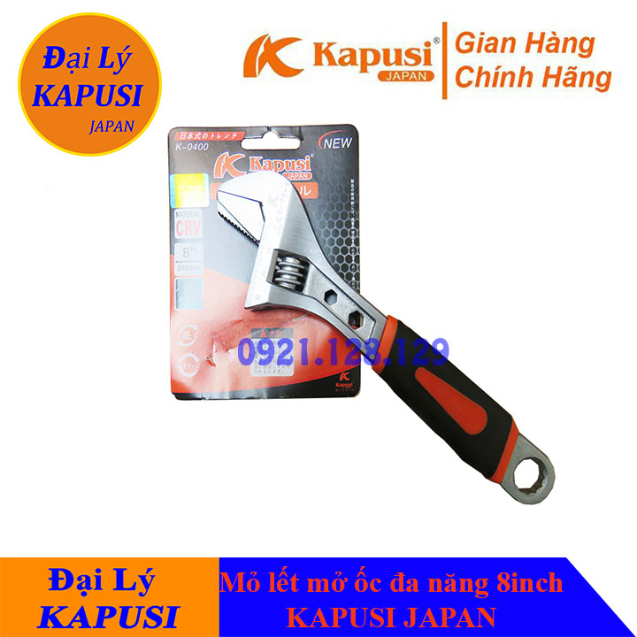 Mỏ lết, mỏ mở ốc đa năng 10inch kapusi japan