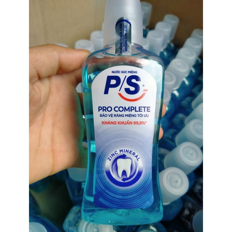 Nước súc miệng p/s kháng 99,99% vi khuẩn 130ml