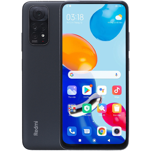 [Cheap as Ever] Xiaomi Note 11 - Xiaomi Redmi Note 11 Phone New Ram 6G/128G 2Sim Genuine Device, Browses Wed Tiktok Facebook Youtube Smoothly, 12 Month Warranty - 2