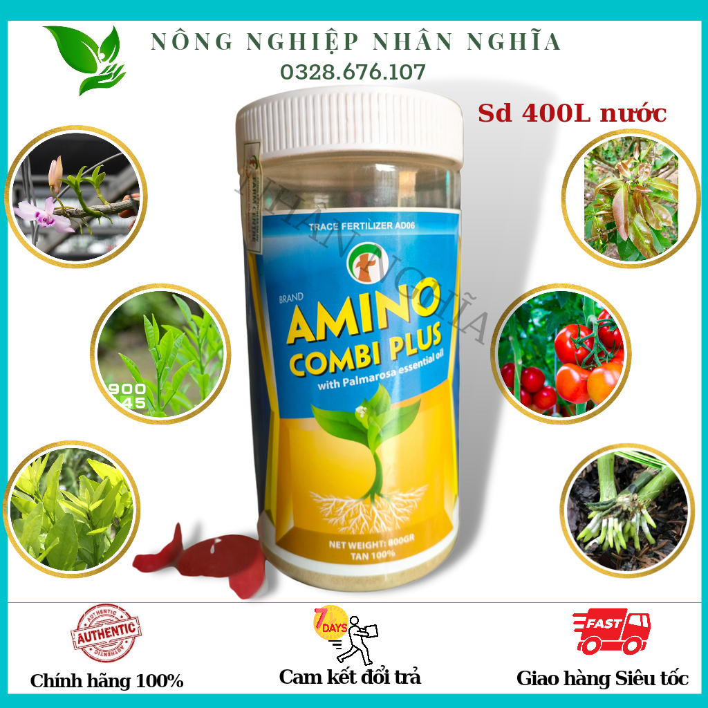 Amino Combi Plus Phân Bón Vi lượng - Kích thích sinh trưởng - Kích rễ cây trồng