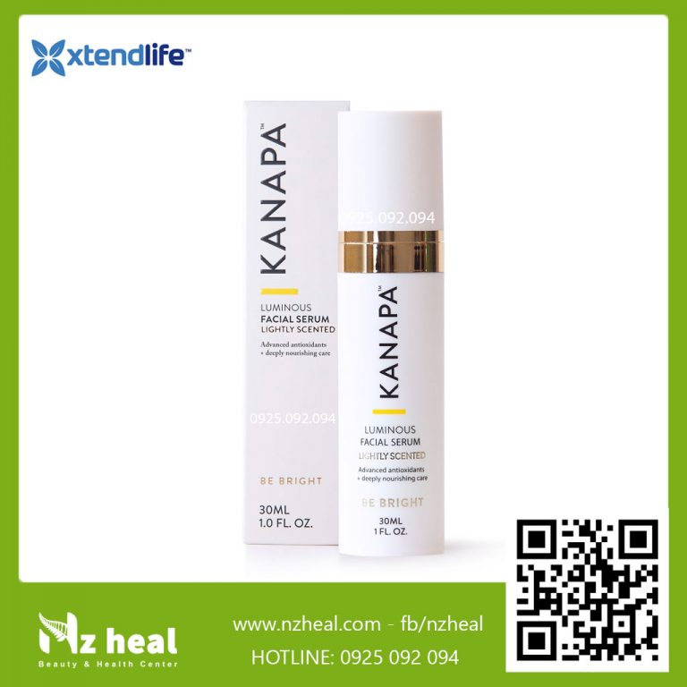 Serum dưỡng sáng da Kanapa Luminous Facial Serum 30ml