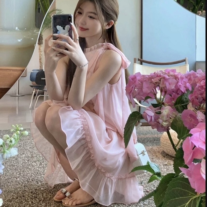 Đầm váy nữ đi dự tiệc, đi chơi tiểu thư sang chảnh dáng babydoll