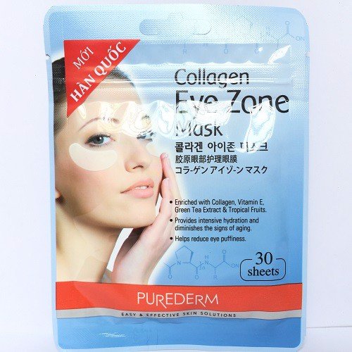 Mặt nạ mắt Purederm Collagen 30 miếng 25g