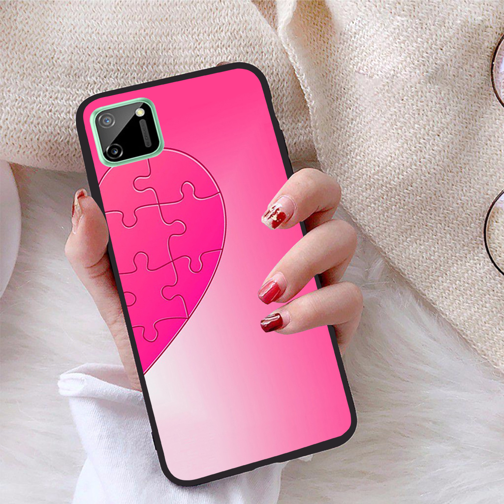 Ốp lưng realme c11 viền dẻo tpu bst ốp đôi