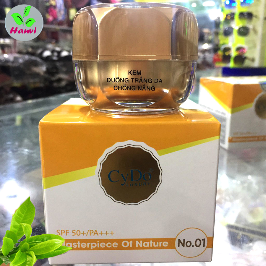 Kem Dưỡng trắng da chống nắng Cydo Luxury No1 18g - Chống nắng tốt - Da trắng an toàn