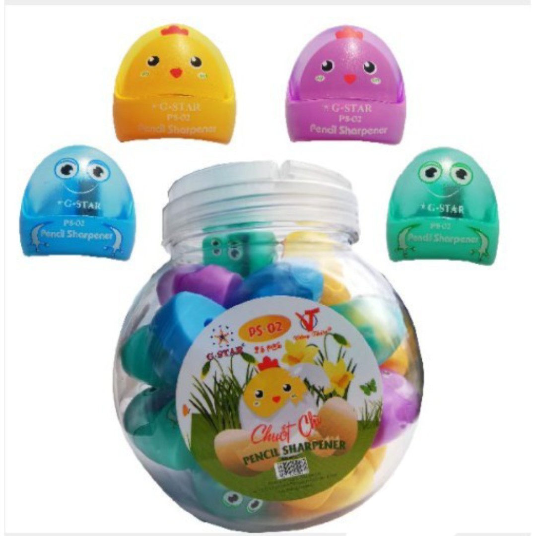 Combo 2 chiếc gọt bút chì gsps02 hình con gà