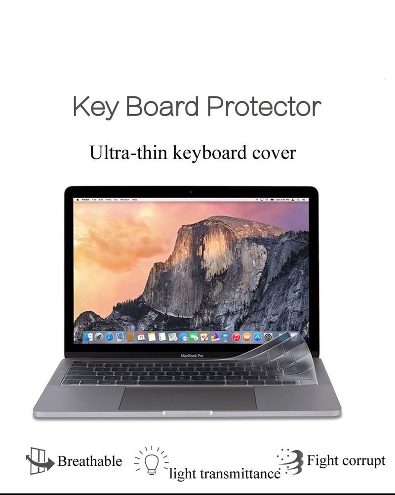 Lót phím trong suốt macbook Pro 13 , 15 inch 2016 2017 2018 model A1706 , A1708 , A1989
