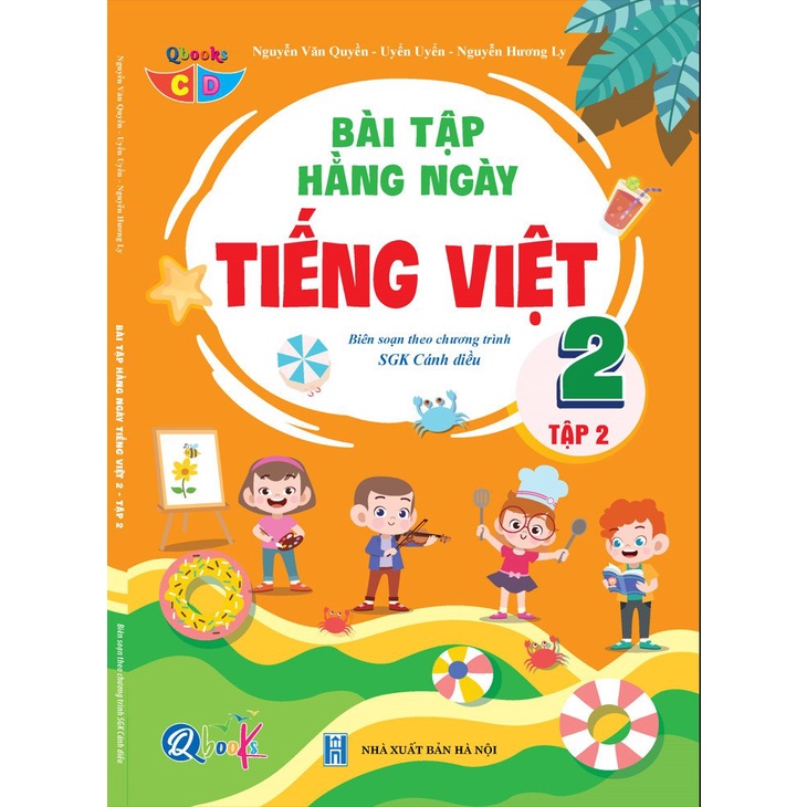 Sách - Bài Tập Hằng Ngày Tiếng Việt Lớp 2 - học kì 2 - Cánh diều (1 quyển)