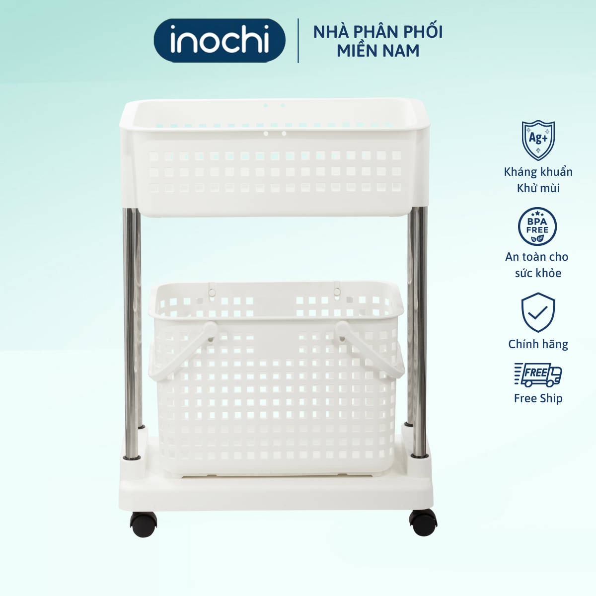 Kệ giặt di động Nachi - Giao màu ngẫu nhiên