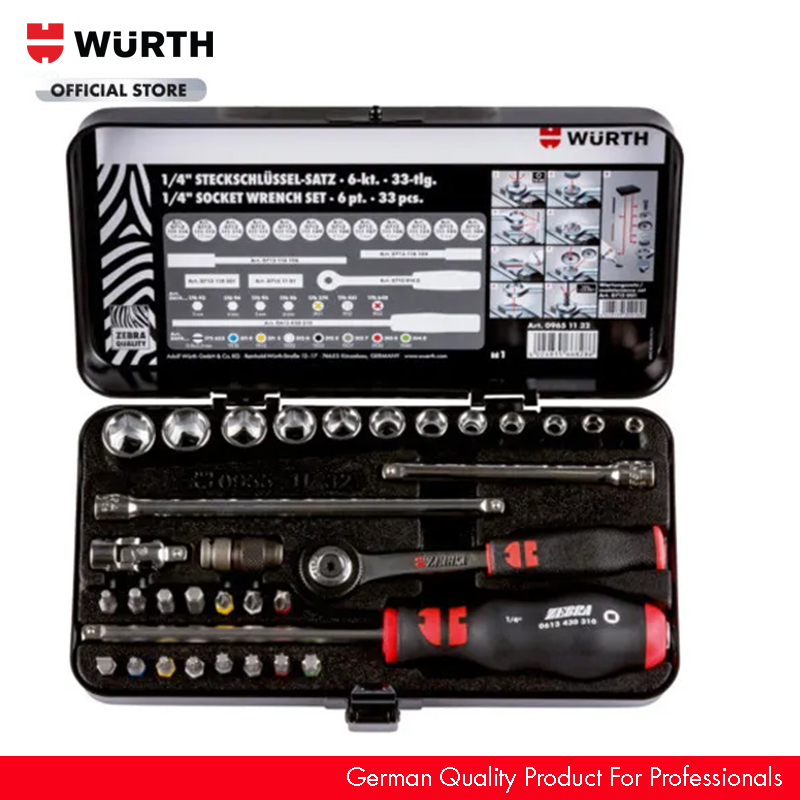 Wurth bộ dụng cụ 33 chi tiết