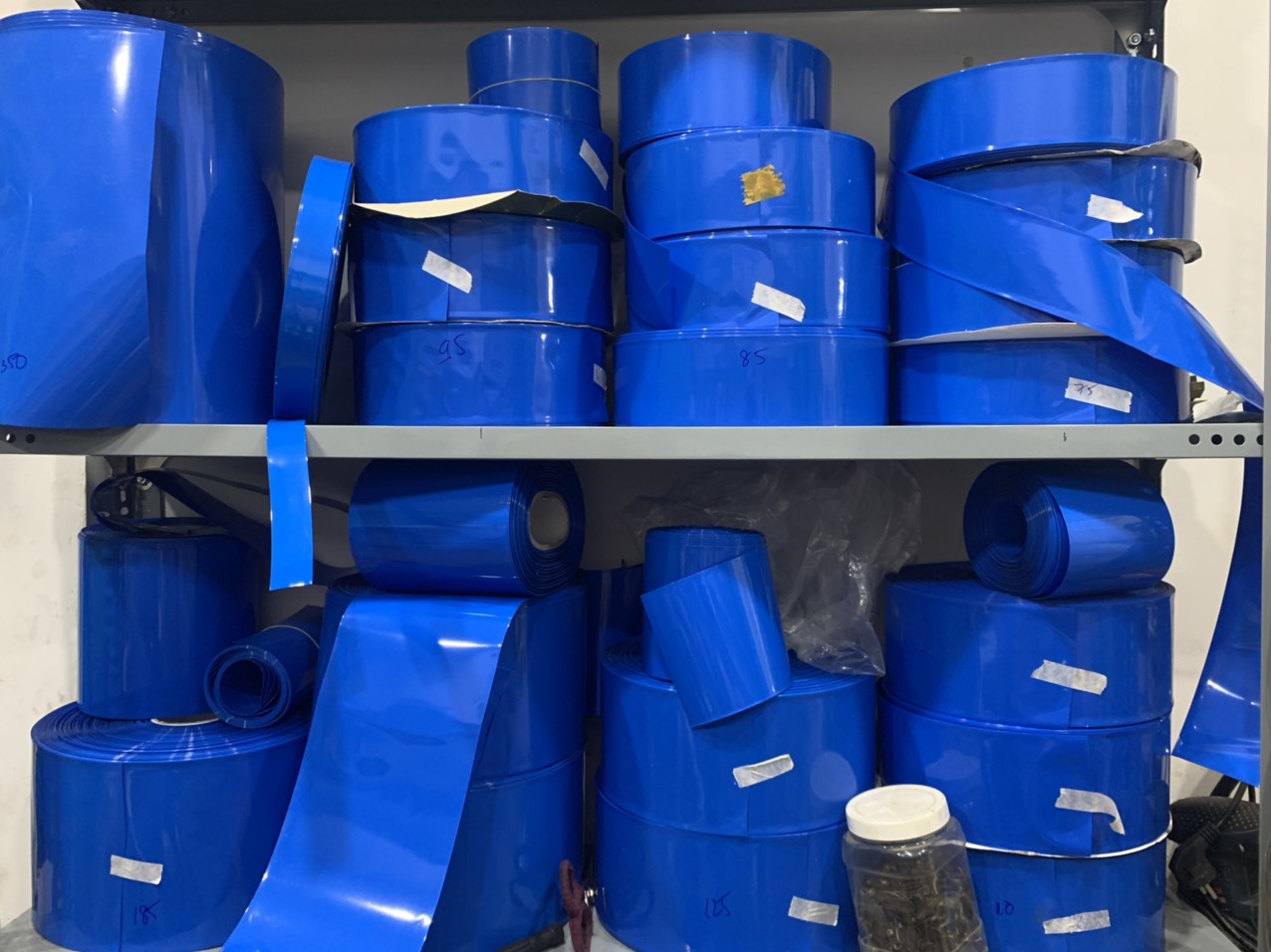 Màng co pin PVC đủ kich thước 32~350mm