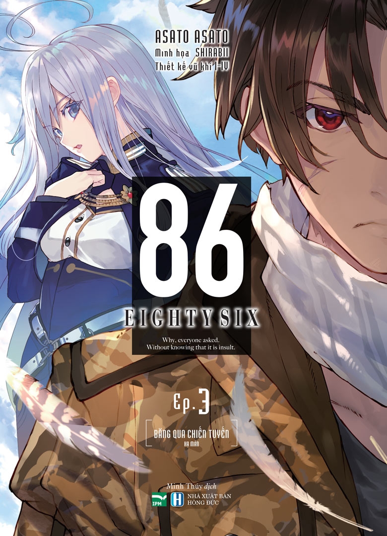 Sách 86 - eighty six - tập 3 - light novel - ipm