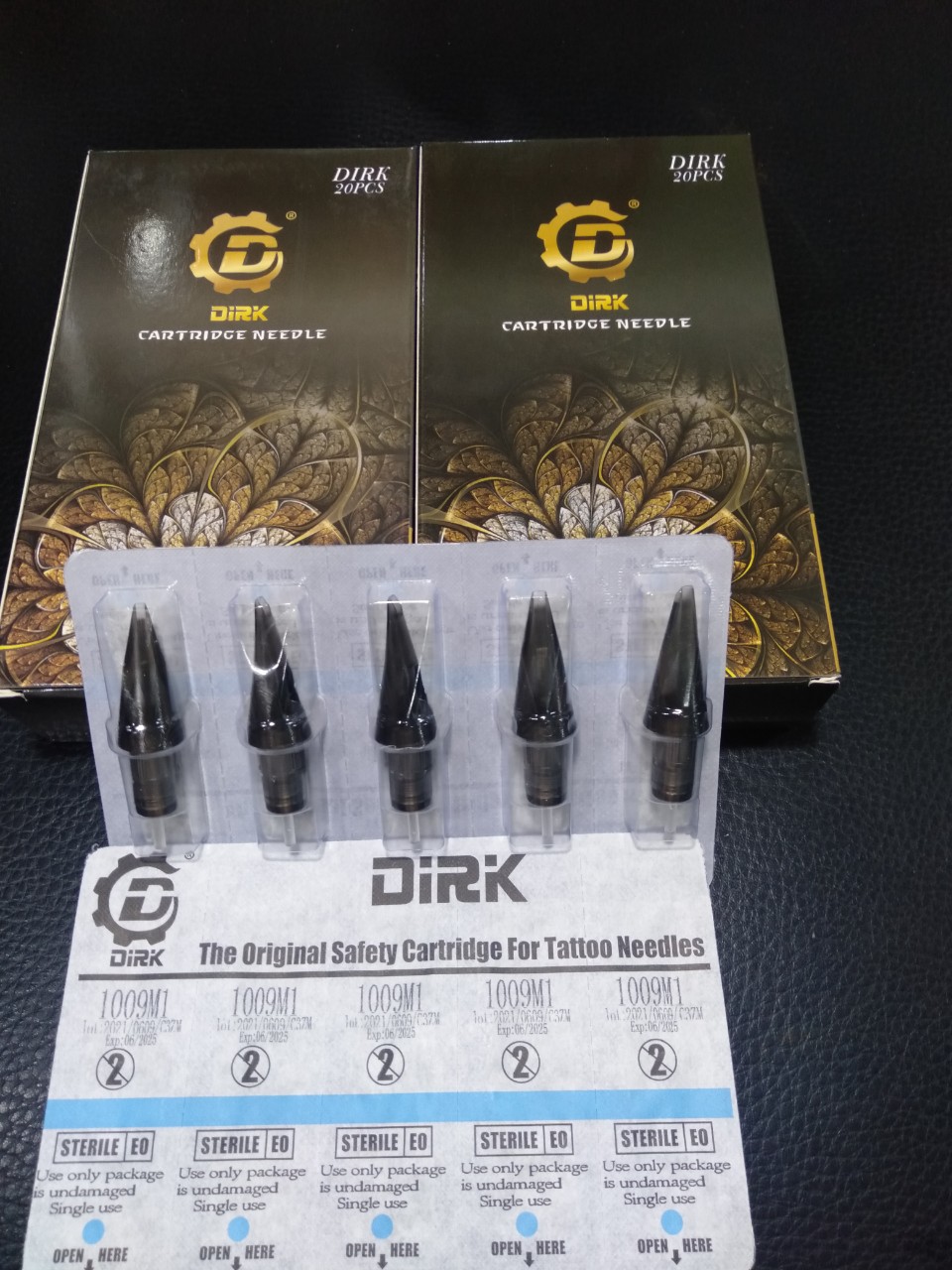 Hộp kim xăm dirk máy pen kim xăm hình cao cấp