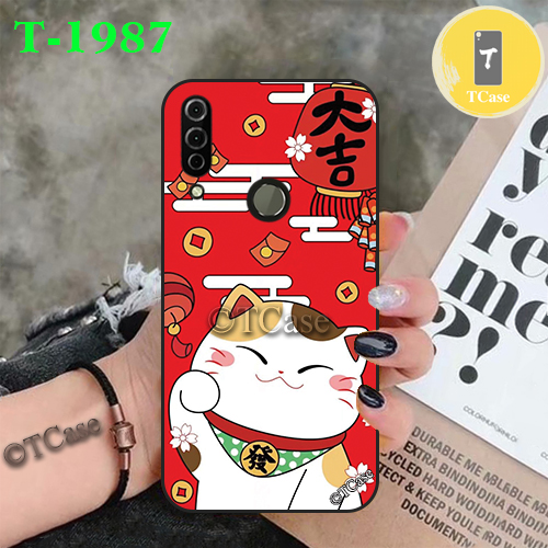 Ốp Lưng Vsmart Joy 3 dẻo đen in hình Nhiều Mẫu Phần B