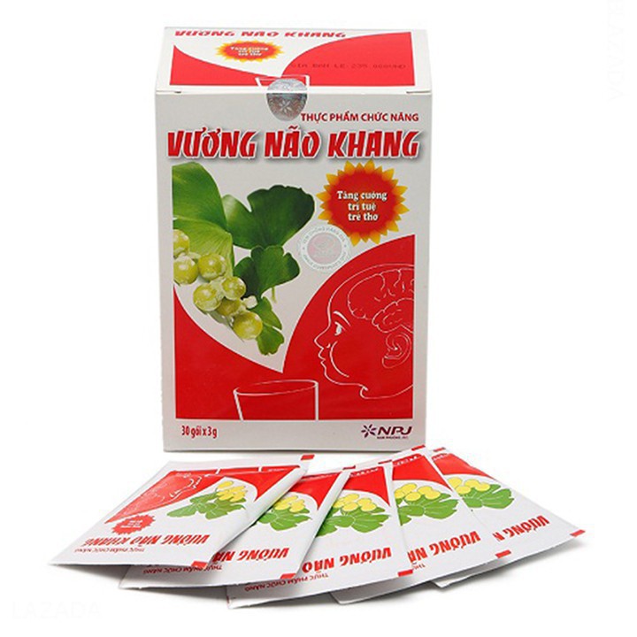 Vương Não Khang - Tăng Cường Trí Não Cho Trẻ Hộp 30 Gói