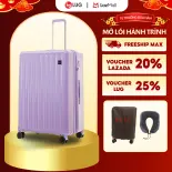 Lug Elle Travel Suitcase El31267 S20/S24/S28 Abs+Pc Plastic Good Impact Resistance, Tsa Lock for International Security, 25% Expandable Compartments