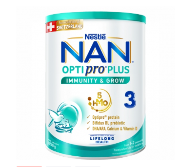 Sữa bột nan optipro plus 3 hmo 850g