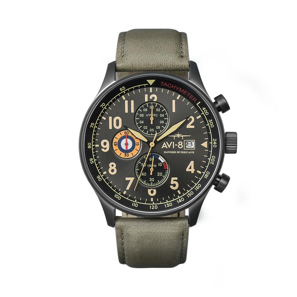 PNJ Watch đồng hồ anh AVI-8 Nam Chronograph AV-4011-0E (42mm), là thương hiệu đồng hồ đến từ Anh Quốc được phân phối độc quần tại PNJ Watch