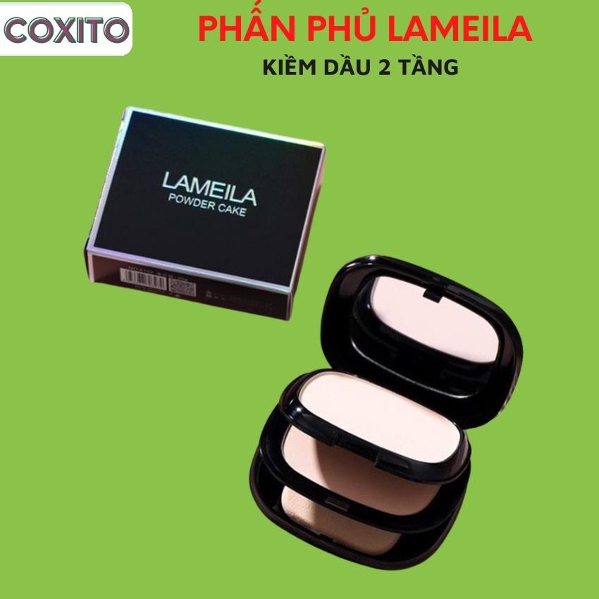 Phấn phủ lameila kiềm dầu 2 tầng - coxito