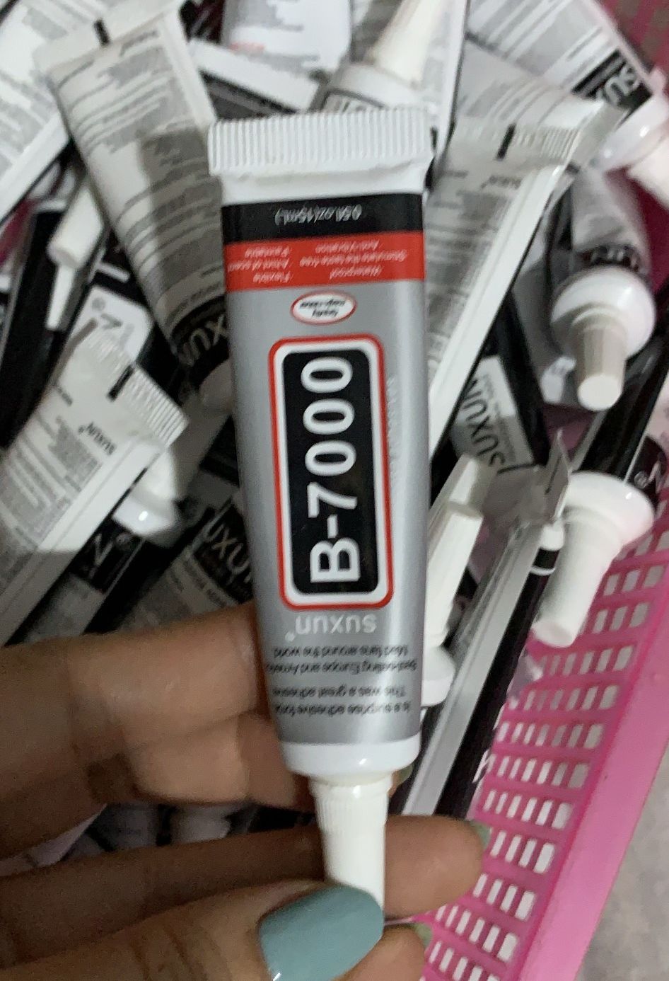 keo dán điện thoại b7000 keo trắng