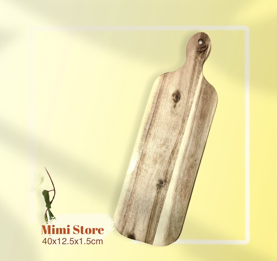 [HCM]Thớt gỗ tràm xuất khẩu- Hàng decor (MẪU 8)