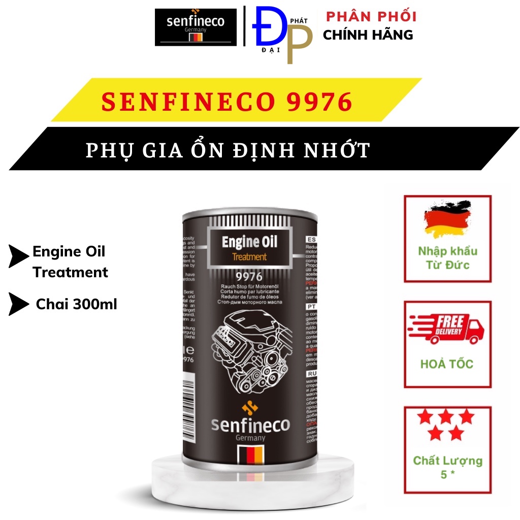 Phụ Gia tăng chất lượng nhớt chống ra khói Senfineco 9976