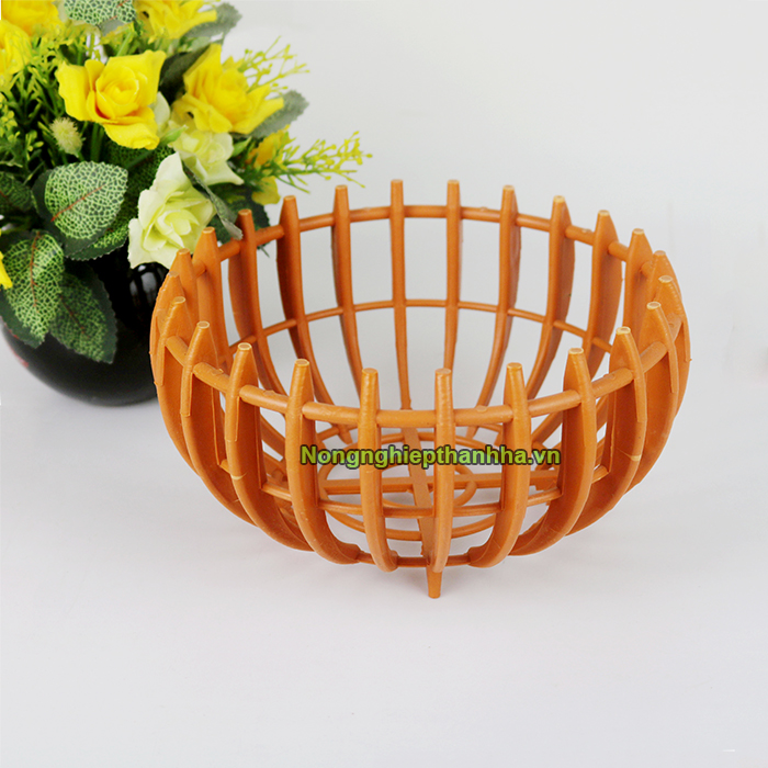 Chậu Nhựa Quả Bí ⚜️FREESHIP⚜️ Chuyên Trồng Lan Trang Trí F20 - F25 - F30 [ Loại 1 ]