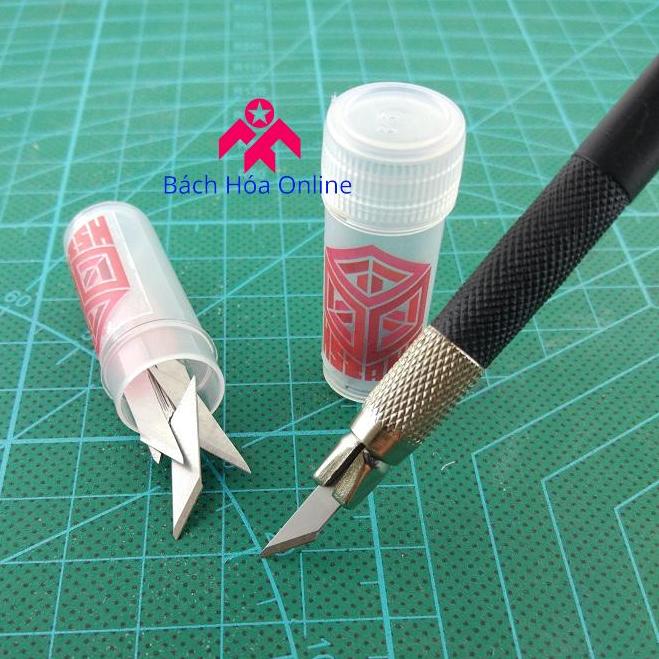 Bộ dao khắc khắc trổ cao cấp - Thép không gỉ - 12 lưỡi dao