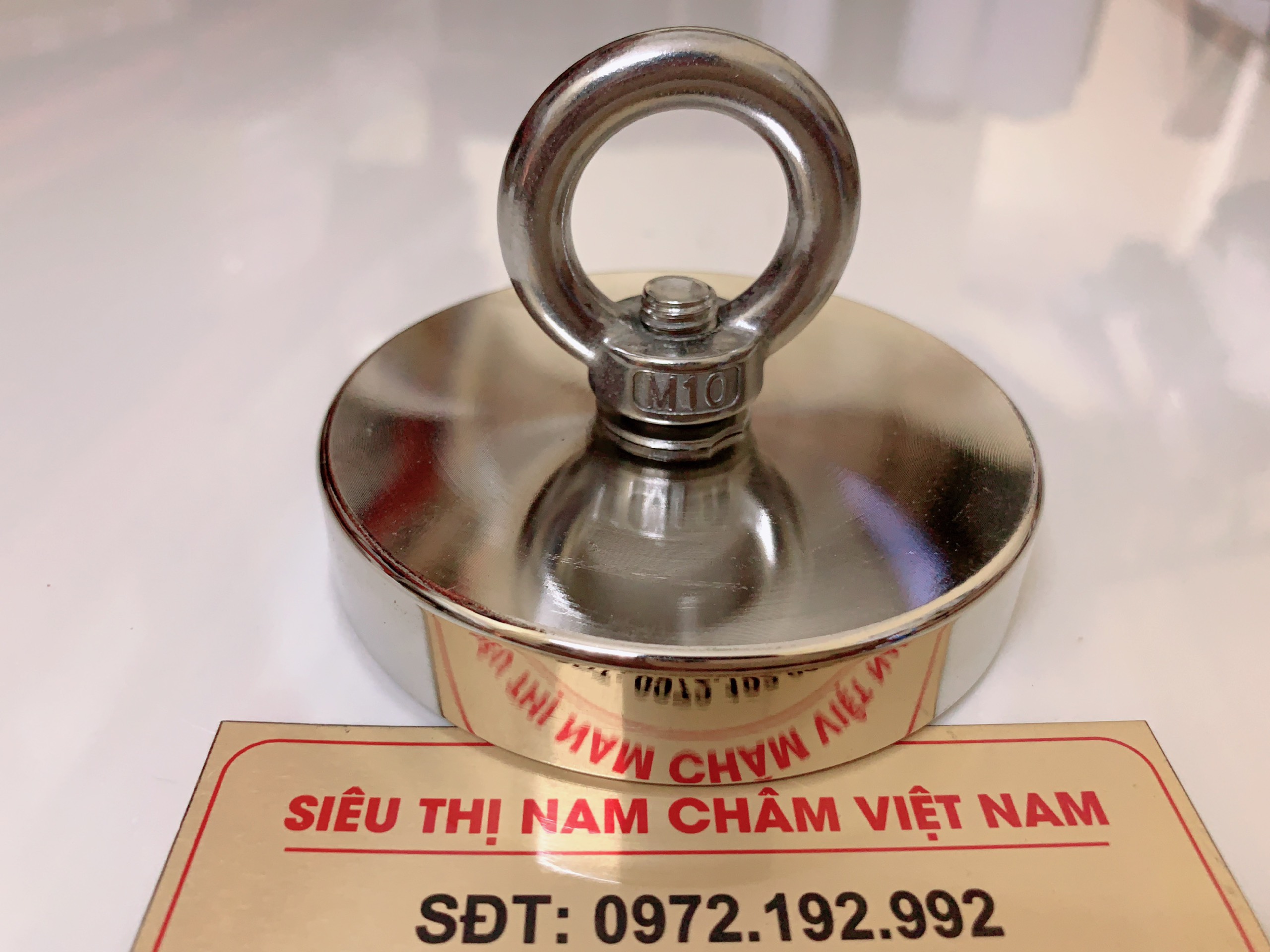nam châm cứu hộ D90X17MM siêu mạnh (HÚT ĐỒ RƠI DƯỚI SÔNG)