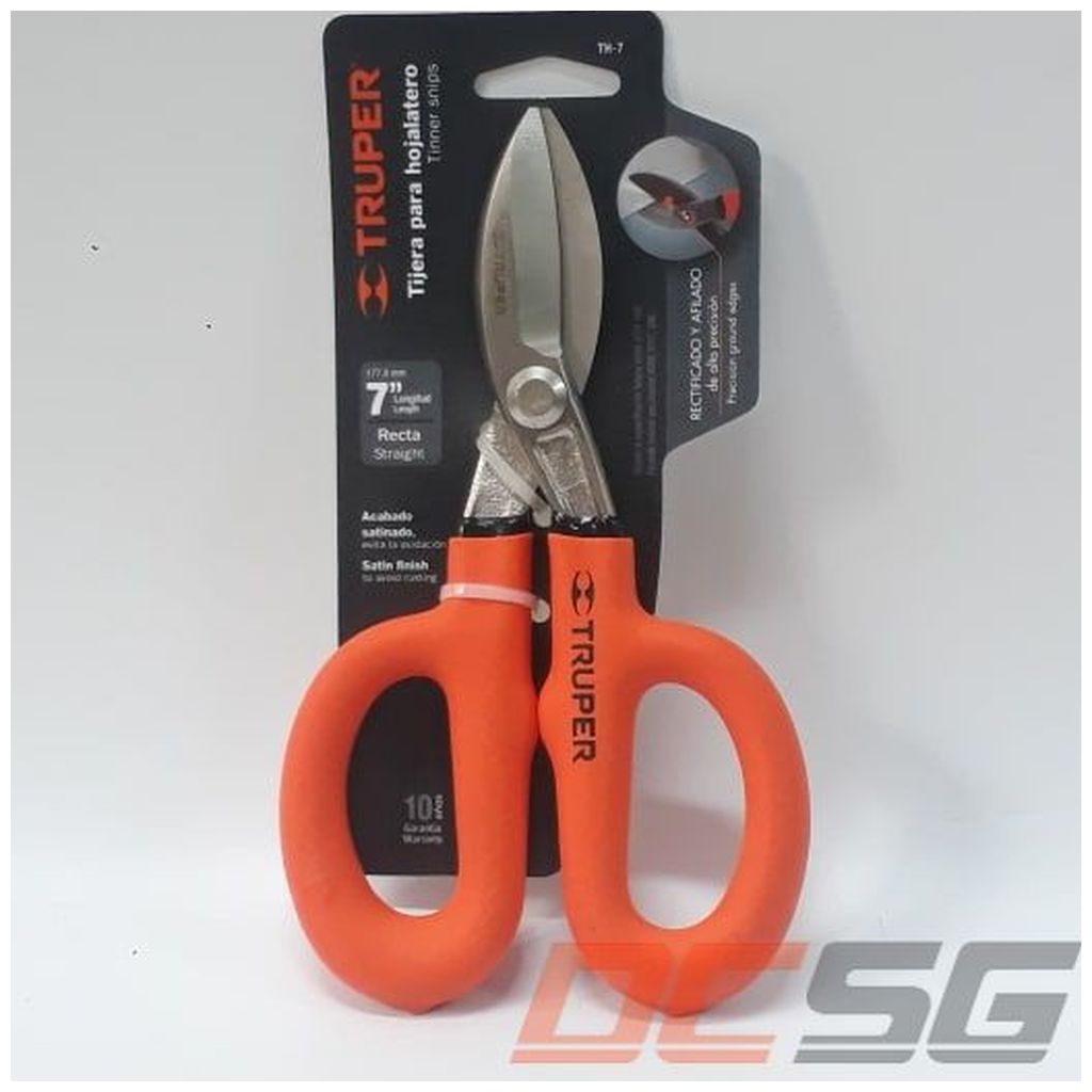 Kéo cắt tôn cao cấp 7in/180mm, truper - 18520 - th-7 | dcsg