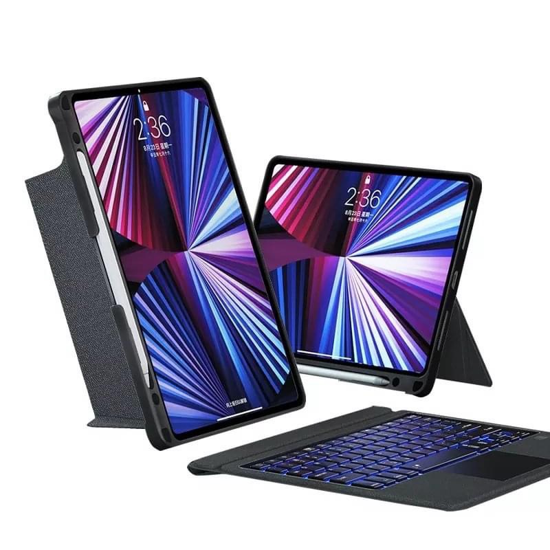 Wiwu mag touch ipad - bao da bàn phím kèm trackpad cho ipad pro 2020 / 2021 , ipad air 4 10.9 , ipad pro 12.9
