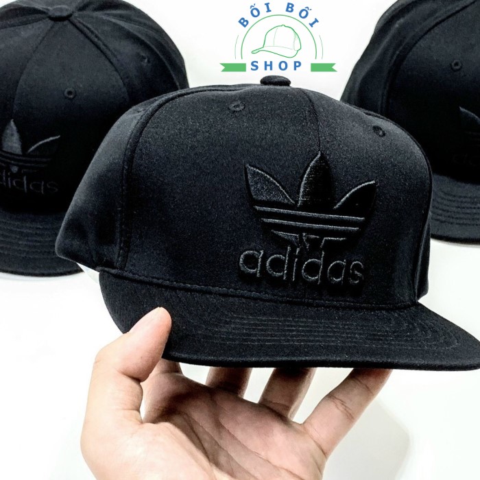 Nón Hip Hop nam nữ adidas cao cấp,thêu logo nổi 3d,form chuẩn,vải mềm chất lượng.
