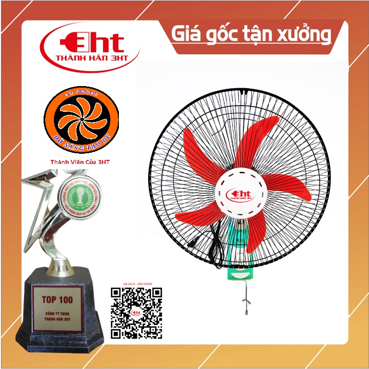 Combo 2 quạt treo tường 3ht