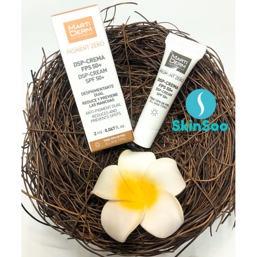 Kem chống nắng làm sáng da, mờ sắc tố martiderm pigment zero dsp cream spf 50+