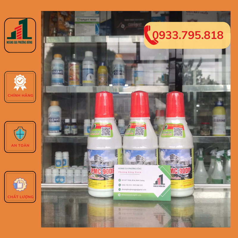 Thuốc diệt mối PMC 90DP - diệt mối sinh học có lây truyền diệt trừ tận gốc