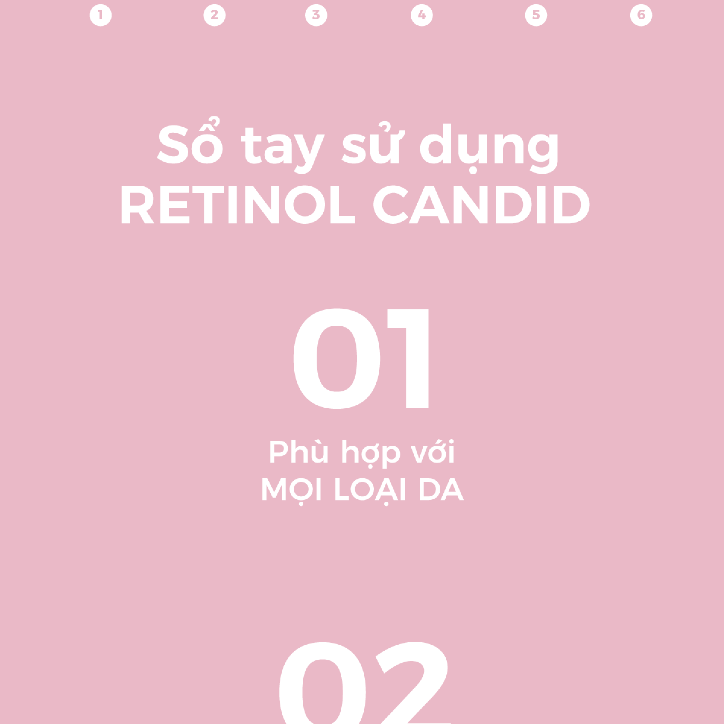 Hoạt Chất Retinol 0.5% Chống Lão Hóa & Cải Thiện Nếp Nhăn CANDID 0.5% Retinol Treatment 30ml