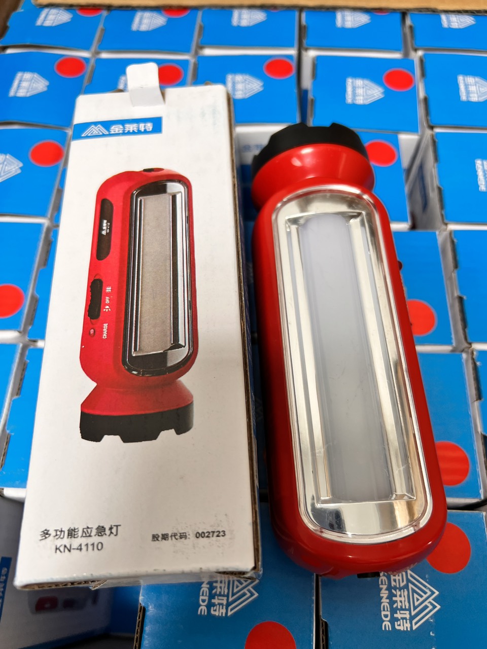 Đèn pin led sạc 2 chế độ kn - 4110, kn - 4316