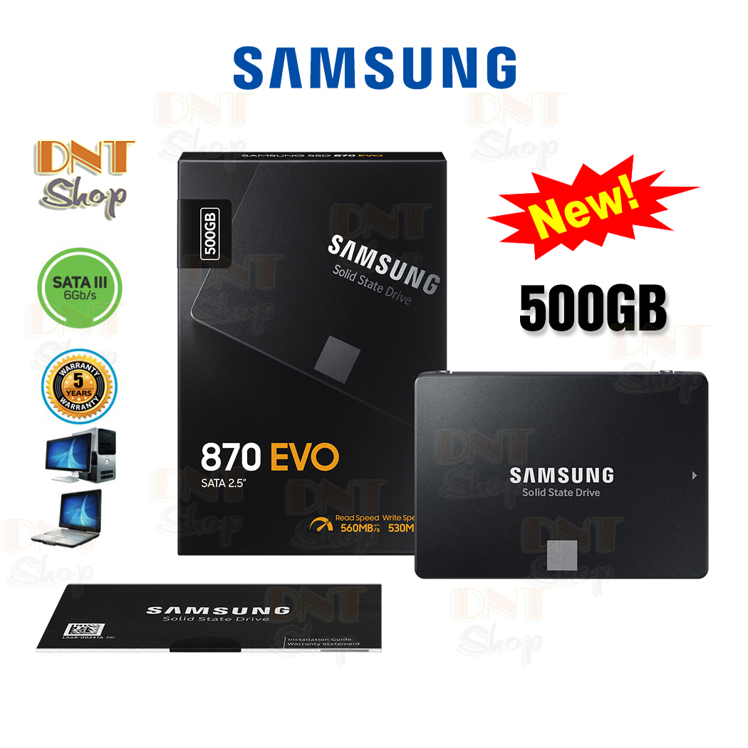 Ổ cứng SSD Samsung 870 EVO 500GB 2.5-Inch SATA III (LDG-2024)