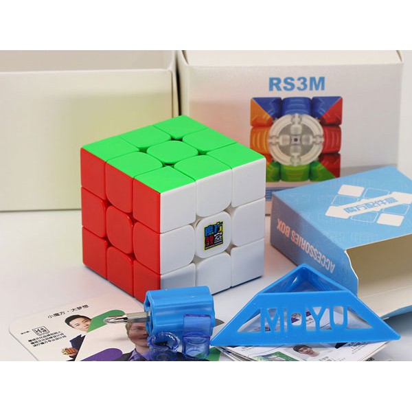 Rubik mofangjiaoshi mf3rs3 m 3x3 2020 stickerless mới