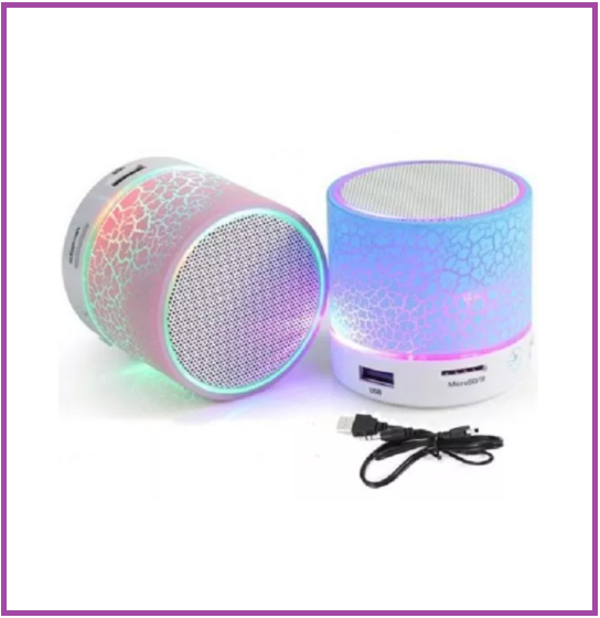 Loa Bluetooth Đèn Led Cực Đẹp. Loa Mini Bluetooth Led Nháy Theo Nhạc, Loa Mini Bluetooth, Loa Di động Có đèn Led, Loa Mini