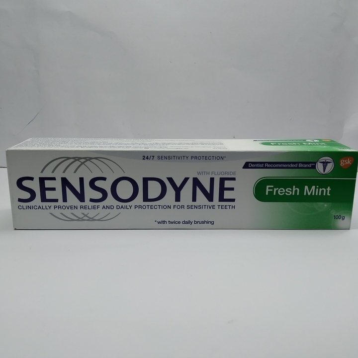 Kem đánh răng sensodyne fresh mint - tuýp 100g