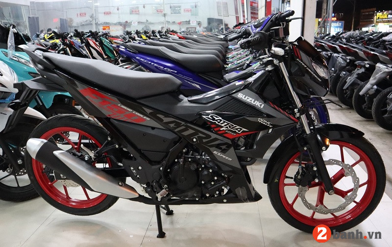 Tem Rời Satria mẫu zin 2021 màu đen đỏ xám trắng
